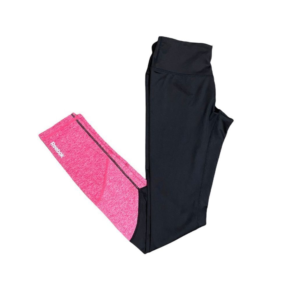 Reebok Black & Pink Workout Leggings NWOT